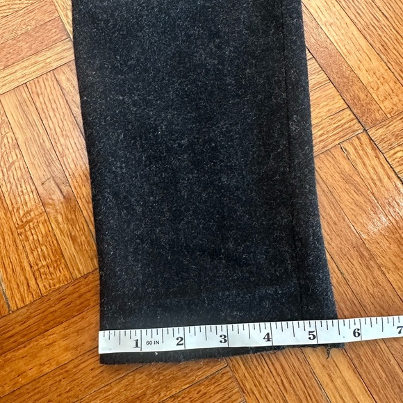 7115 by Szeki Charcoal Wool Cropped Trouser Size Small - Picture 12 of 14